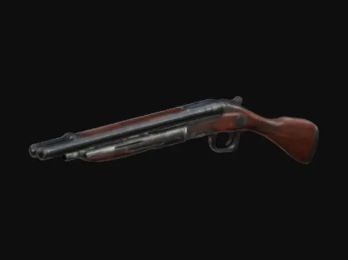 3D model for Escopeta Doble, Realista, Arma