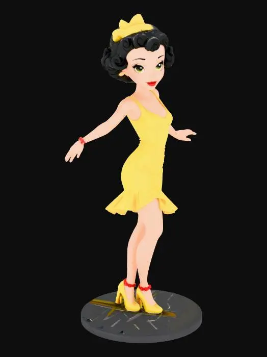 3D model for Dancing Delight