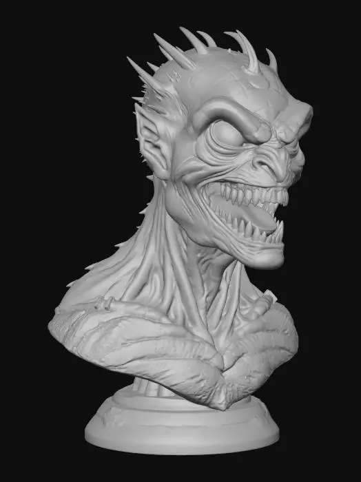 3D model for Demon Grin