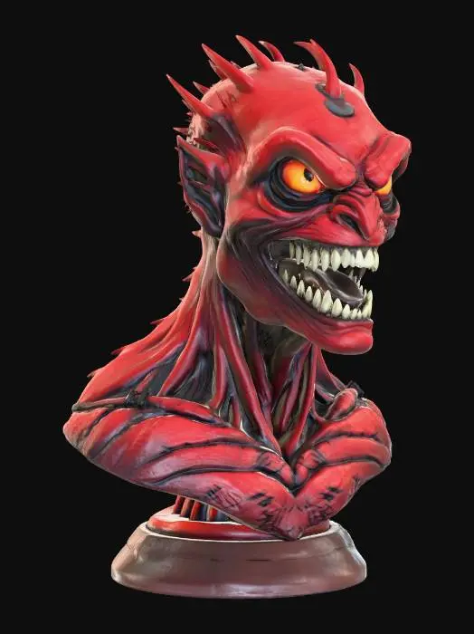 3D model for Demon Grin