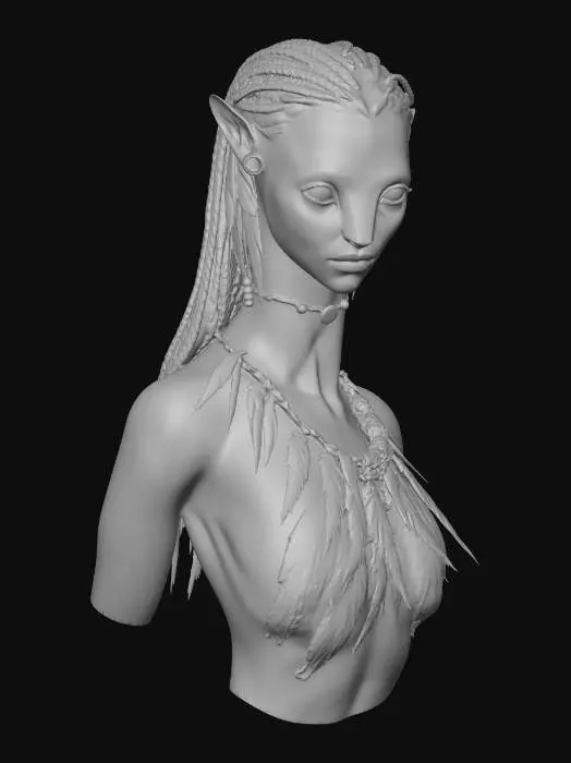 3D model for Na'vi Warrior