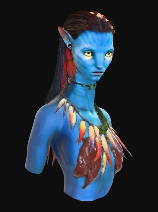 3D model for Na'vi Warrior
