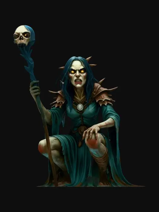 3D model for Watery Crypt Sorceress