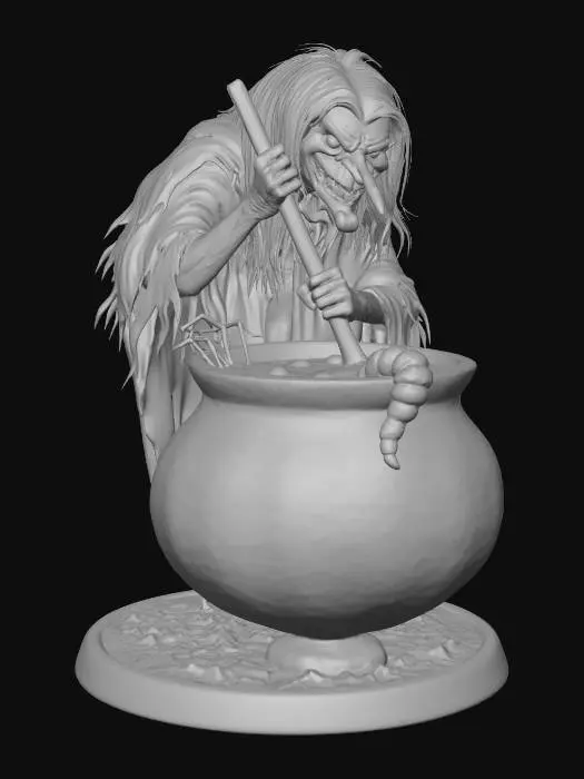 3D model for Cauldron