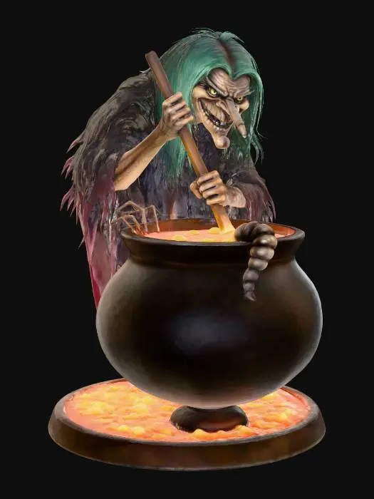 3D model for Cauldron