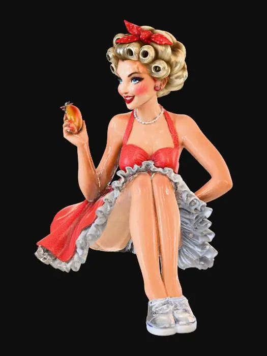 3D model for Garden Pin-Up Picnic