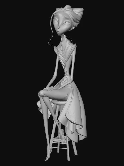 3D model for Elegy in Velvet