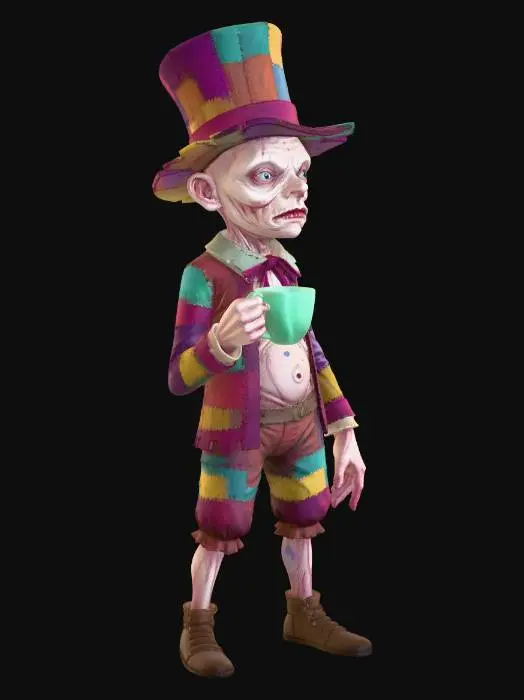 3D model for Patchwork Teacup Trickster