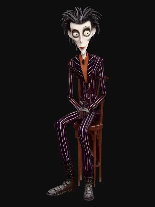 3D model for The Striped Specter