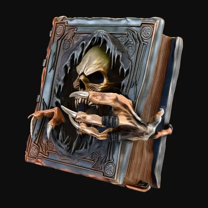 3D model for Cryptic Grimoire