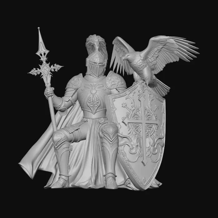 3D model for Guardian of Light