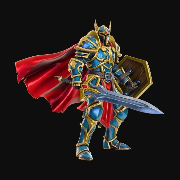 3D model for Valor Knight