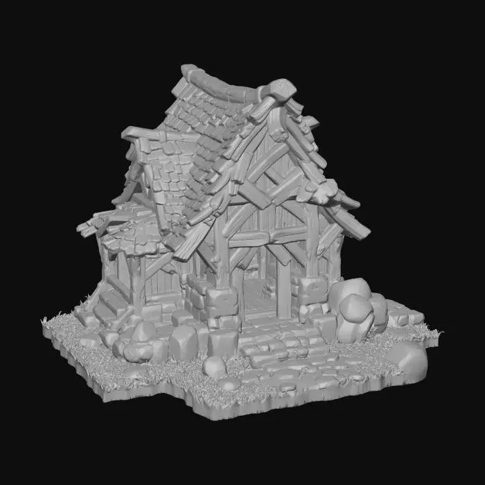 3D model for Hearthwood Cottage