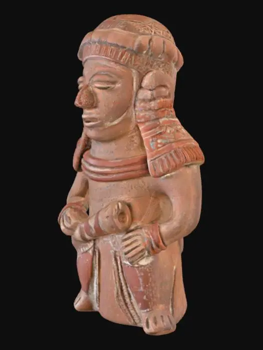 3D model for Aztec Sculpture in Library