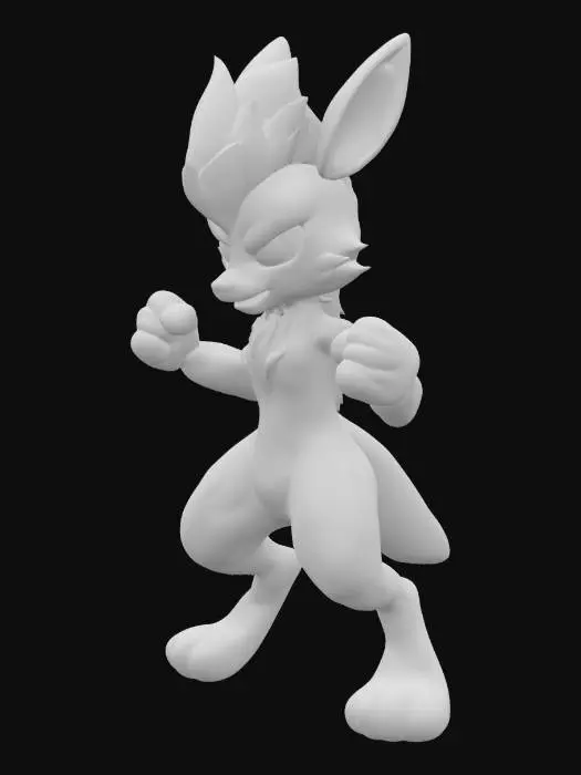 3D model for Cheetah Warrior