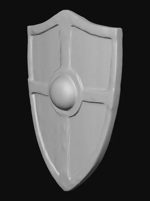 3D model for Viking Belt Buckle