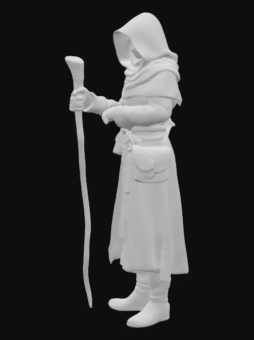 3D model for POTION SELLER 