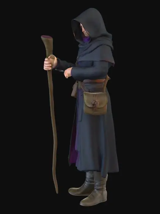 3D model for POTION SELLER 