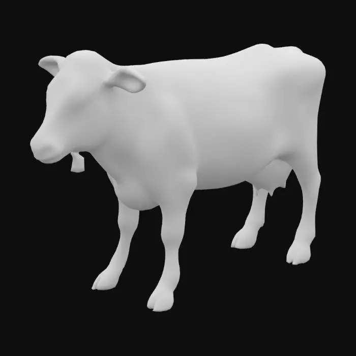 3D model for Cow
