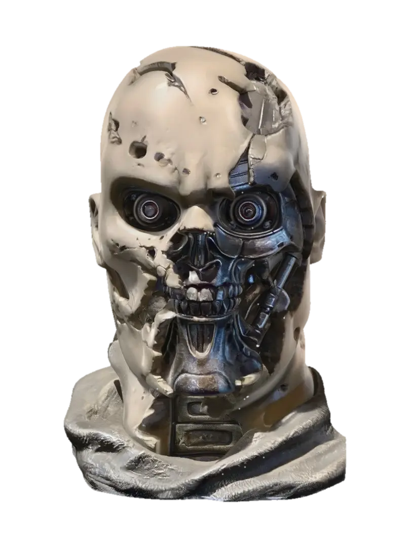 Mô hình 3D Cracked Endoskeleton - Skeletal, được tạo bằng AI