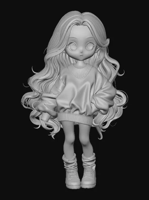 3D model for Silver Serenity