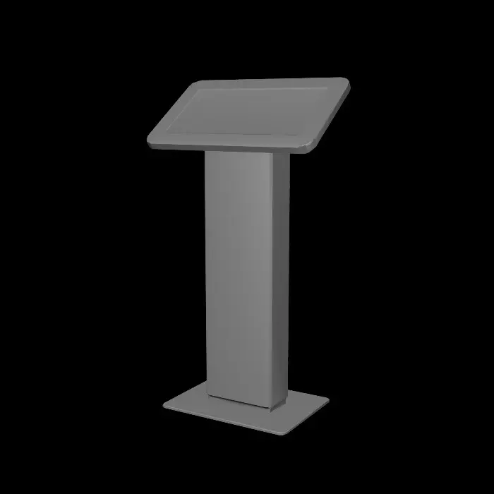 3D model for Touchscreen Information Kiosk