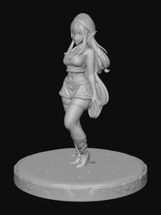 3D model for girl elf xmas, #Christmas2025#