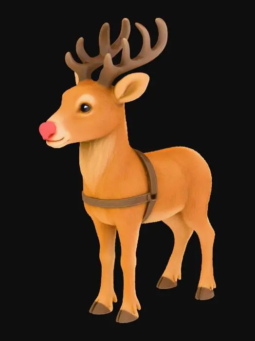 3D model for Radiant Reindeer