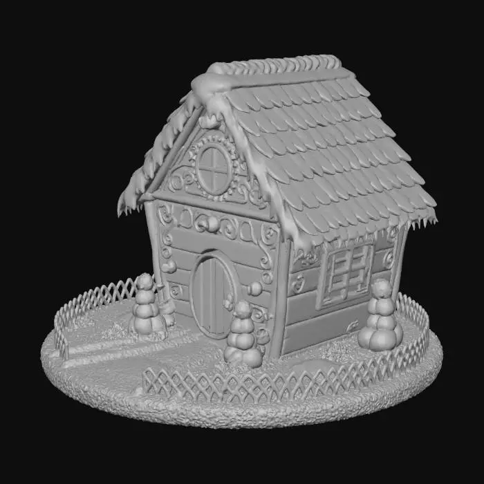 3D model for Gingerbread Wonderland, #Christmas2025#