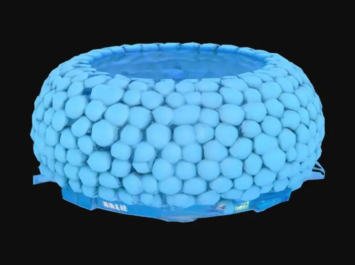 3D model for [beijing]北京水立方体育馆，气泡风格#AroundTheWorld#
