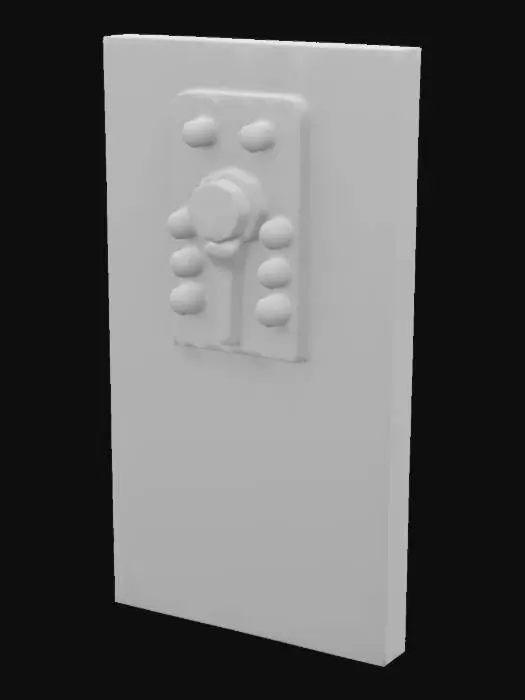 3D model for Elevator Lever