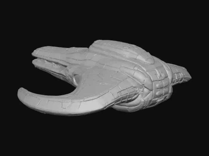3D model for Carat Aegis Starship Design