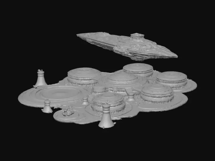 3D model for lost base