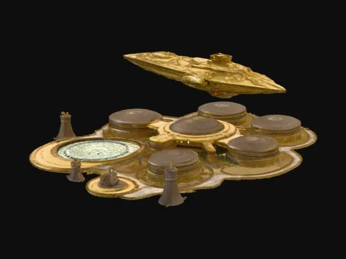 3D model for lost base