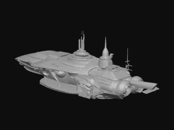 3D model for Galactic Vessel Odyssey