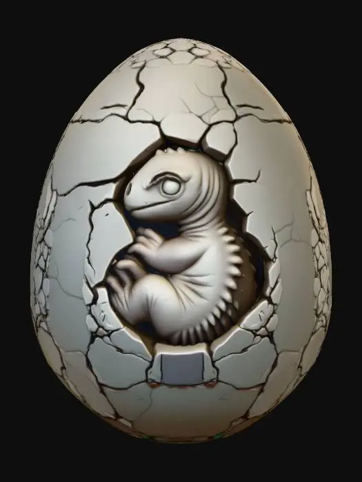 3D model for Hatching Wonder