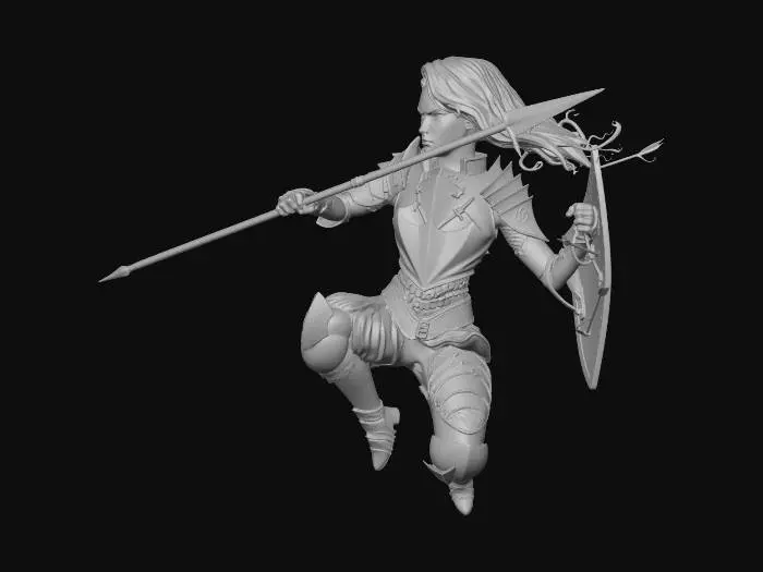 3D model for Warrior's Valor