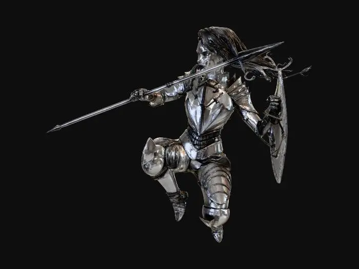 3D model for Warrior's Valor