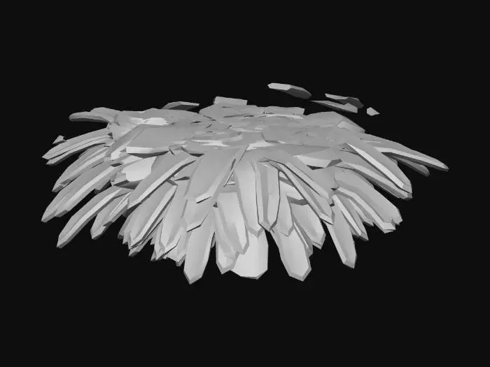 3D model for Bush Low Poly
