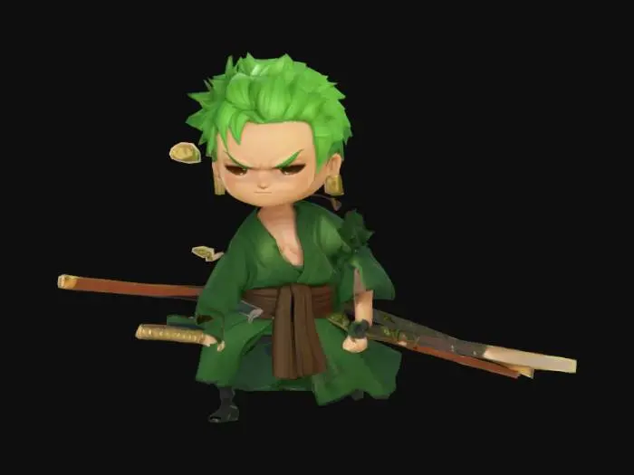 3D model for zoro 