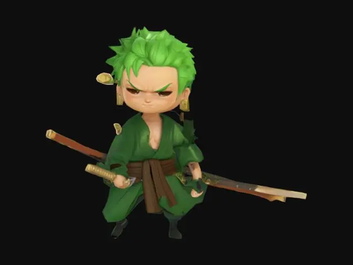 3D model for zoro 