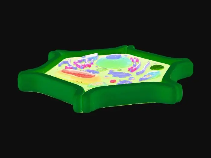 3D model for Plant Cell Diagram