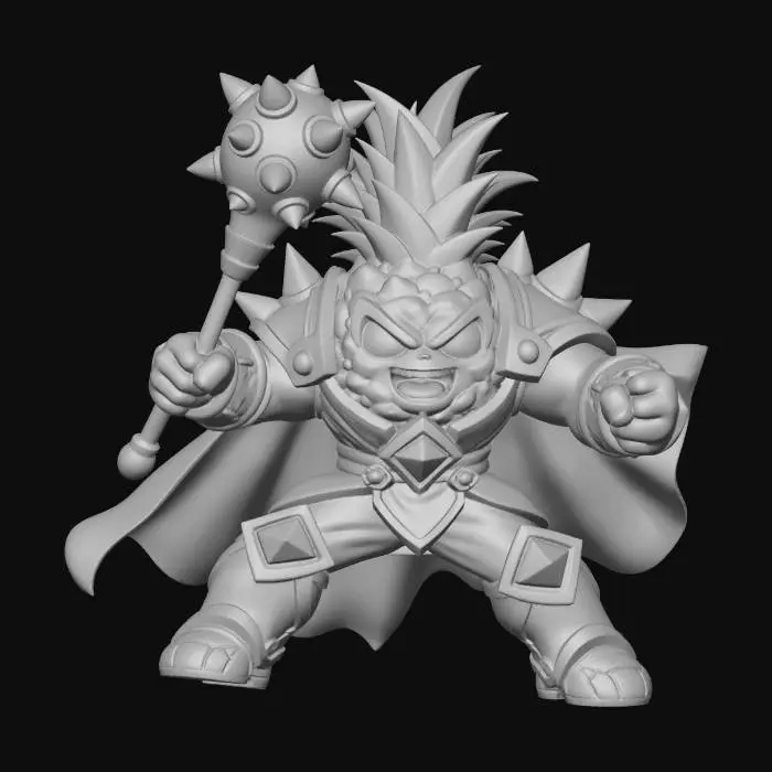 3D model for Pineapple Paladin
