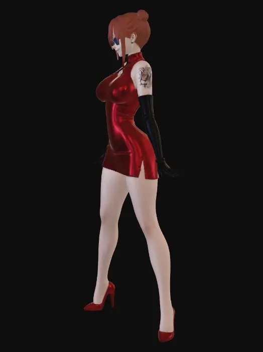 3D model for Scarlet Agent