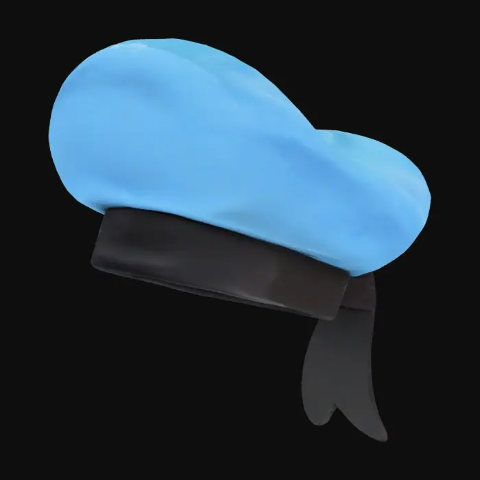 3D model for Donald Duck sailor hat
