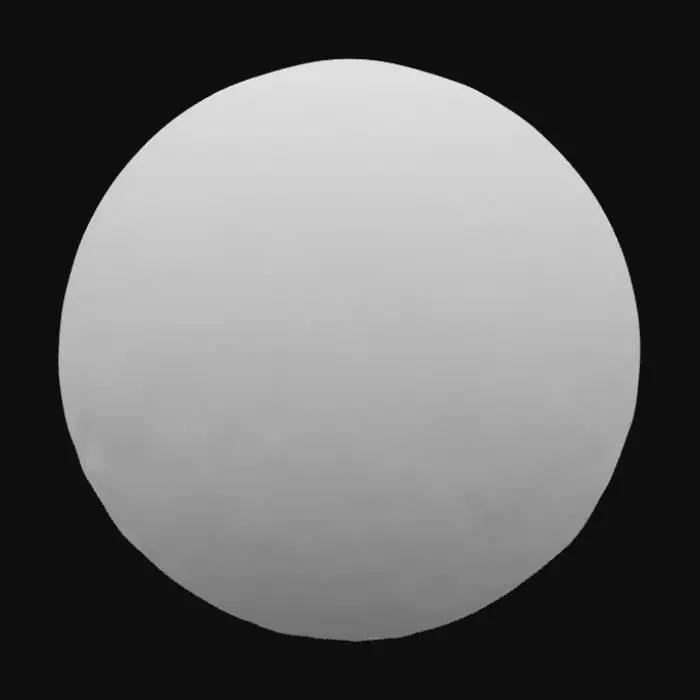 3D model for Simple ping pong ball, smooth surface, lightweight, white color, realistic scale, clean placeholder for physics game