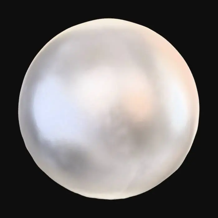 3D model for Simple ping pong ball, smooth surface, lightweight, white color, realistic scale, clean placeholder for physics game