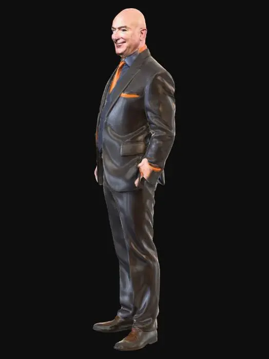 3D model for #villain#, Jeff Bezos