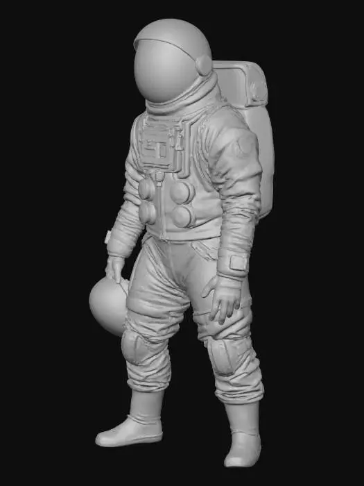 3D model for #Halloween2025#, headless horseman astronaut