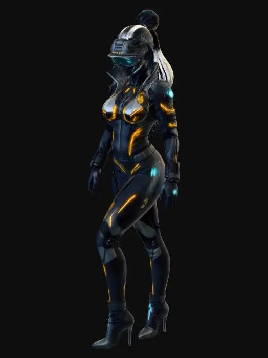 3D model for netrunner